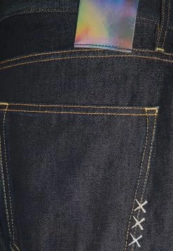 Scotch & Soda SUPER WIDE PYRITE - Jeans Fuselé - Dark-blue Denim -Scotch & Soda Soldes b614a86c938c41e78fca2fe1acc6c18e