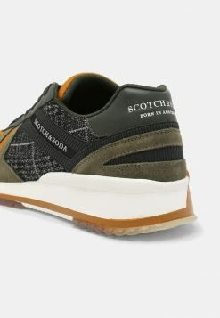 Scotch & Soda VIVEX - Baskets Basses - Dark Green/multi -Scotch & Soda Soldes b67d7d3731df4b4191caf030dad03f1b