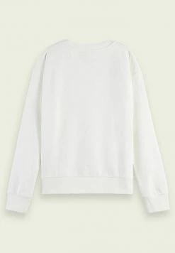 Scotch & Soda Sweatshirt - Off White -Scotch & Soda Soldes b6d28187df8e465494dc50c7ba4af201