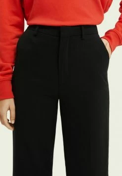 Scotch & Soda EDIE - Pantalon Classique - Black -Scotch & Soda Soldes b7397e306fe2447486f27cb2e5d81f96