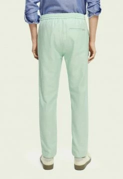 Scotch & Soda WARREN REGULAR STRAIGHT FIT - Pantalon Classique - Smashmint Melange