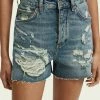 Scotch & Soda Short En Jean - Ocean Tone