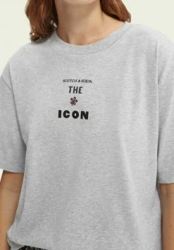 Scotch & Soda T-shirt Imprimé - Grey Melange 10 Scotch & Soda T-shirt Imprimé - Grey Melange -Scotch & Soda Soldes b836ab7bf632435dae3923dda0dfc0a8