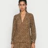 Scotch & Soda ANIMAL PRINTED DRESS IN SHEER QUALITY - Robe De Jour - Combo