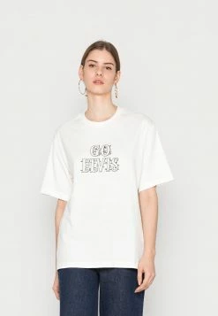 Scotch & Soda ELVIS CAPSULE RELAXED FIT - T-shirt Imprimé - Off White