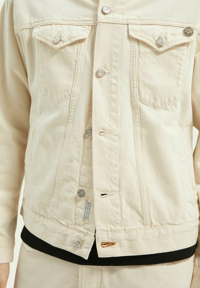 Scotch & Soda HIGHWAY OF HOPE - Veste En Jean - Beige 6 Scotch & Soda HIGHWAY OF HOPE - Veste En Jean - Beige – Image 6