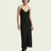 Scotch & Soda CROSS STRAP - Robe De Soirée - Black