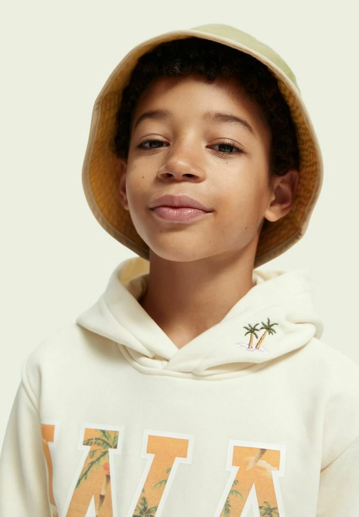 Scotch & Soda OVERSIZED - Sweat à Capuche - Ecru 4 Scotch & Soda OVERSIZED - Sweat à Capuche - Ecru – Image 4