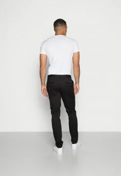 Scotch & Soda STUART CLASSIC SLIM FIT - Chino - Black -Scotch & Soda Soldes ba1b5414a1bc4f43b09426ed22869385