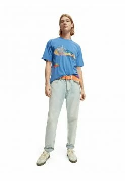 Scotch & Soda DEAN CLOU - Jeans Fuselé - Blue