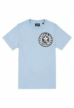 Scotch & Soda T-shirt Imprimé - Blue