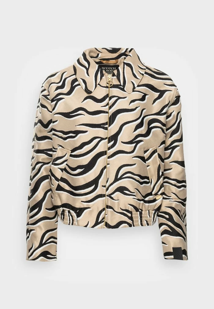 Scotch & Soda ANIMAL JACQUARD SHORT JACKET - Blouson Bomber - Combo K 4 Scotch & Soda ANIMAL JACQUARD SHORT JACKET - Blouson Bomber - Combo K – Image 4