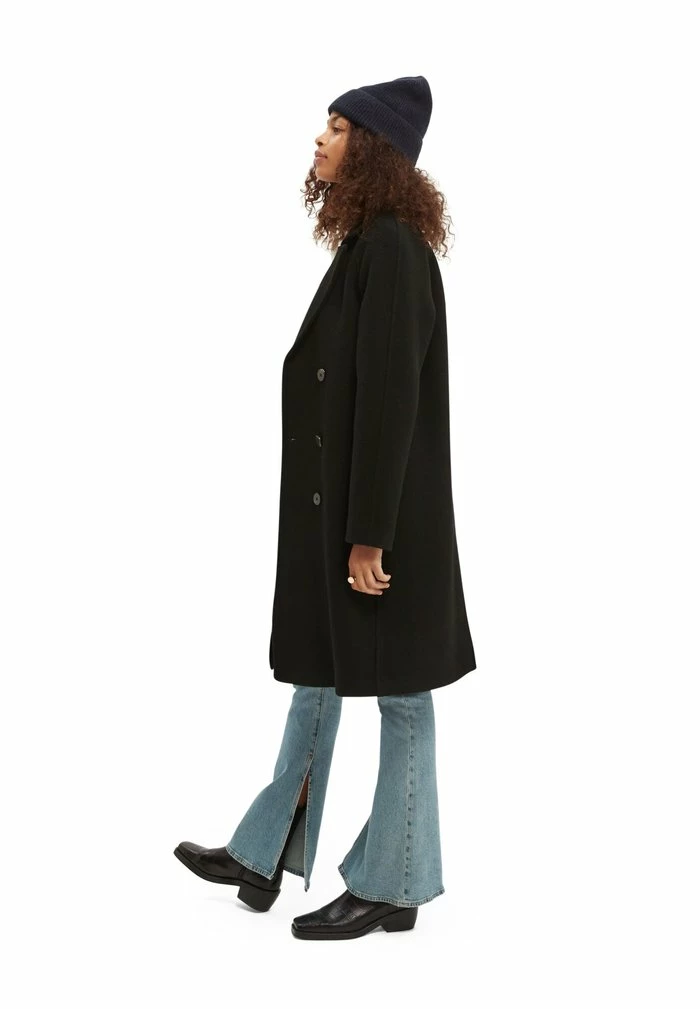 Scotch & Soda DOUBLE BREASTED CLASSIC BLEND - Manteau Classique - Black 5 Scotch & Soda DOUBLE BREASTED CLASSIC BLEND - Manteau Classique - Black – Image 5