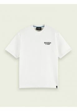 Scotch & Soda T-shirt Imprimé - Denim White 9 Scotch & Soda T-shirt Imprimé - Denim White -Scotch & Soda Soldes bb391f28291a4f2599113cec8aed0538