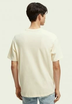 Scotch & Soda REGULAR FIT UNISEX - T-shirt Basique - Peach Cream -Scotch & Soda Soldes bb40d47cfab84b238db346671cb27f71