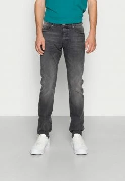 Scotch & Soda Jean Droit - Black On Blue