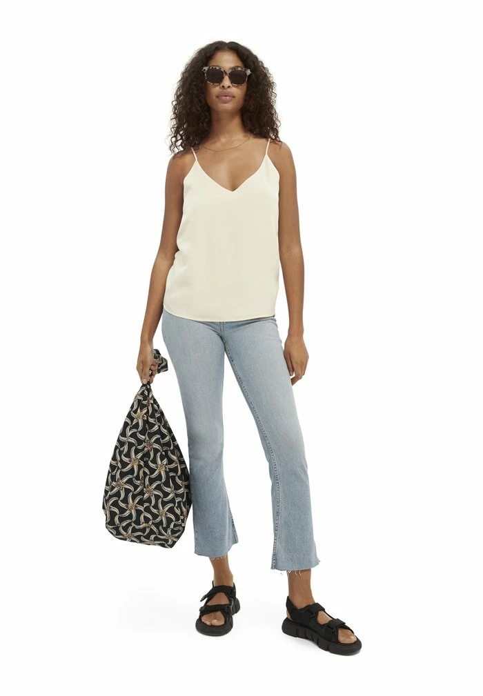 Scotch & Soda Débardeur - Offwhite 1 Scotch & Soda Débardeur - Offwhite