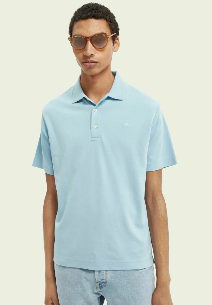 Scotch & Soda Polo - Fifties Blue 1 Scotch & Soda Polo - Fifties Blue
