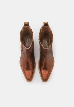 Scotch & Soda CIARA - Santiags - Cognac Metallic -Scotch & Soda Soldes bc06e6d7520c4b0cba938de48329bfff