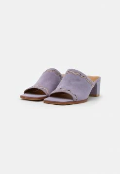 Scotch & Soda COURTNEY - Mules à Talons - Lilac -Scotch & Soda Soldes bd15fb5765fc47d187620a49626e6ae6