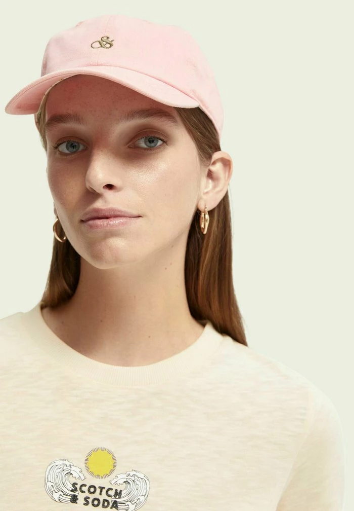 Scotch & Soda REGULAR FIT - T-shirt Imprimé - Peach 4 Scotch & Soda REGULAR FIT - T-shirt Imprimé - Peach – Image 4