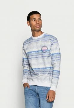 Scotch & Soda MELANGE EFFECT PRINTED CREWNECK - Sweatshirt - Combo