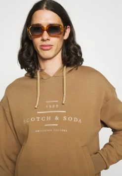 Scotch & Soda HOODED - Sweatshirt - Sand