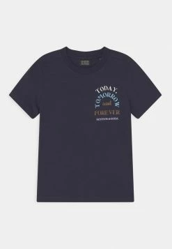 Scotch & Soda RELAXED-FIT CHEST ARTWORK - T-shirt Imprimé - Night