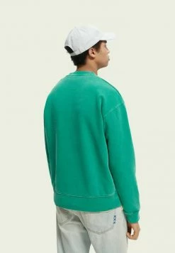 Scotch & Soda Sweatshirt - Highlight Green -Scotch & Soda Soldes bf19b185df564318bfad375a7a0927b4
