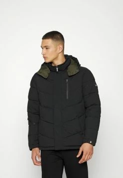 Scotch & Soda HOODED WATER REPELLENT PUFFER JACKET - Veste D'hiver - Black
