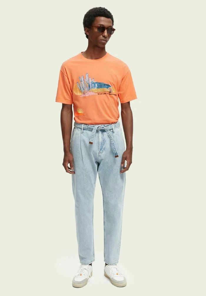 Scotch & Soda Jeans Fuselé - Washed Indigo 2 Scotch & Soda Jeans Fuselé - Washed Indigo – Image 2