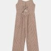 Scotch & Soda PRINTED STRIPED ALL IN ONE - Combinaison - Light Brown/off-white