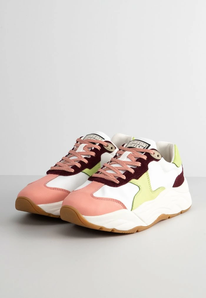 Scotch & Soda CELEST - Baskets Basses - Wht.-chocol.multi 2 Scotch & Soda CELEST - Baskets Basses - Wht.-chocol.multi – Image 2