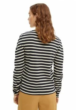 Scotch & Soda TEE WITH ROUNDED SPECIAL SLEEVES - T-shirt à Manches Longues - Combo -Scotch & Soda Soldes c1bd704198844d8ab8f454d250400294