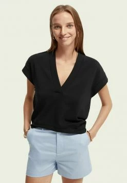 Scotch & Soda T-shirt Imprimé - Black