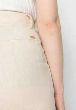 Scotch & Soda TAILORED HIGH RISE STRAIGHT LEG BLEND TROUSERS - Pantalon Classique - Sand Melange -Scotch & Soda Soldes c215238e73ec4f4da8f5672b07558b9e