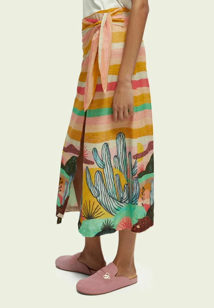 Scotch & Soda Jupe Trapèze - Combo T 1 Scotch & Soda Jupe Trapèze - Combo T