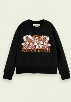 Scotch & Soda Sweatshirt - Black -Scotch & Soda Soldes c32eff0a6f244e55800c9efee39fd696