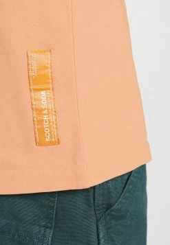 Scotch & Soda LONGSLEEVE TEE WITH CHEST PRINT - T-shirt à Manches Longues - Pink Horizon -Scotch & Soda Soldes c33e037b5db64ecba7c2556be6a503c9