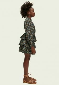 Scotch & Soda Robe De Jour - Blue -Scotch & Soda Soldes c39fafb4e7f64bd1af6a5b38726a8ded