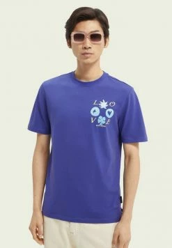 Scotch & Soda T-shirt Imprimé - Priscilla Purple