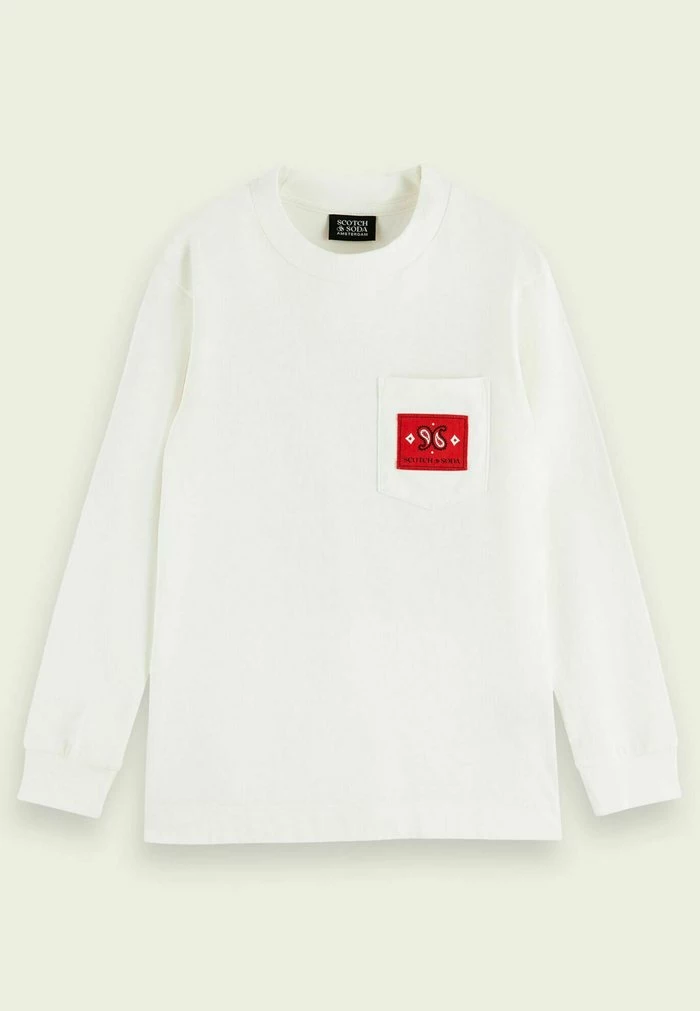 Scotch & Soda T-shirt Imprimé - Off White 6 Scotch & Soda T-shirt Imprimé - Off White – Image 6