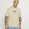 Scotch & Soda BORN TO LOVE ARTWORK TEE UNISEX - T-shirt Imprimé - Sand