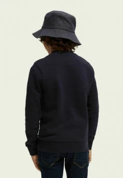Scotch & Soda REGULAR FIT - Sweatshirt - Night -Scotch & Soda Soldes c4a839567c0c46c09ee82bb0a9df605b
