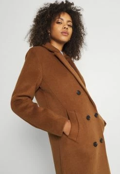 Scotch & Soda DOUBLE BREASTED BLEND CLASSIC COAT - Manteau Classique - Tabacco -Scotch & Soda Soldes c4a965ff74634f97b054779d5b91f24e