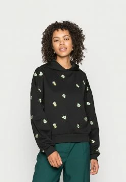 Scotch & Soda EMBROIDERED HOODIE - Sweat à Capuche - Black