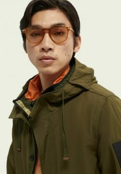 Scotch & Soda DETACHABLE 2IN 1 - Parka - Army -Scotch & Soda Soldes c4f8cc9bc8e4436fbd47c26f9717e351