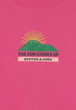 Scotch & Soda ABEL ARTWORK - Sweatshirt - Paradise Pink -Scotch & Soda Soldes c524cc4af1e24098ac9c83831916173b