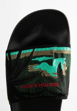 Scotch & Soda GALVYN - Mules - Palm Print -Scotch & Soda Soldes c53c8508498d45cfbc8a79986b670ec9