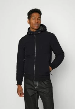 Scotch & Soda HOODED STRETCH - Veste Mi-saison - Black